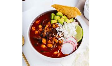 Vegan Red Pozole 