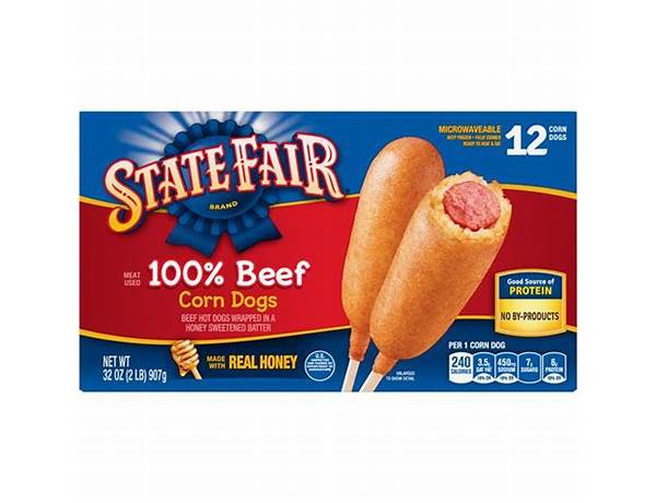 100% beef corn dogs food facts