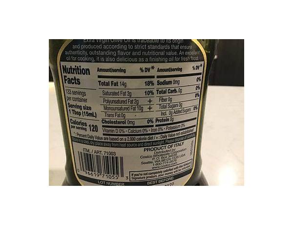 100% extra virgin olive oil ingredients