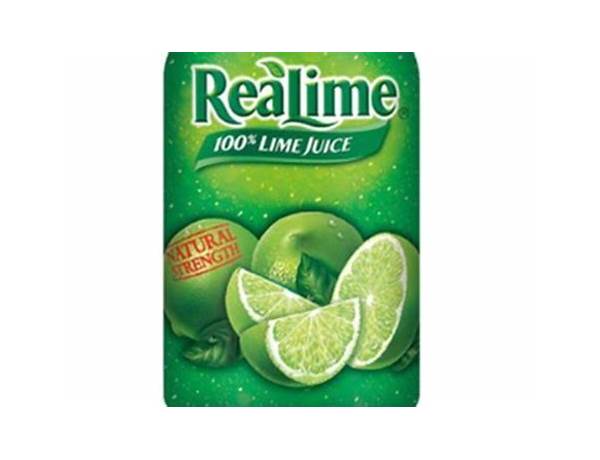 100% lime juie food facts