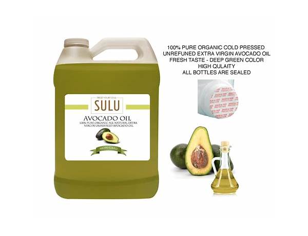 100% pure cold pressed avocado oil food facts