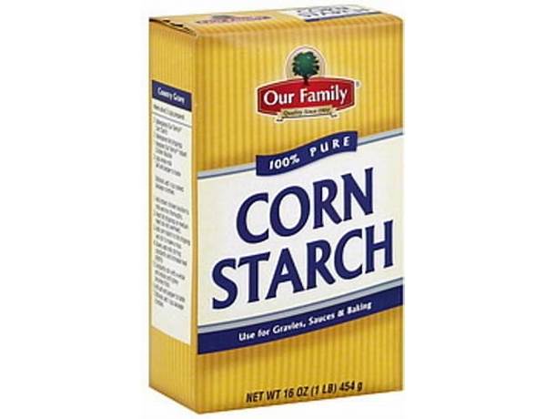 100% pure corn starch food facts