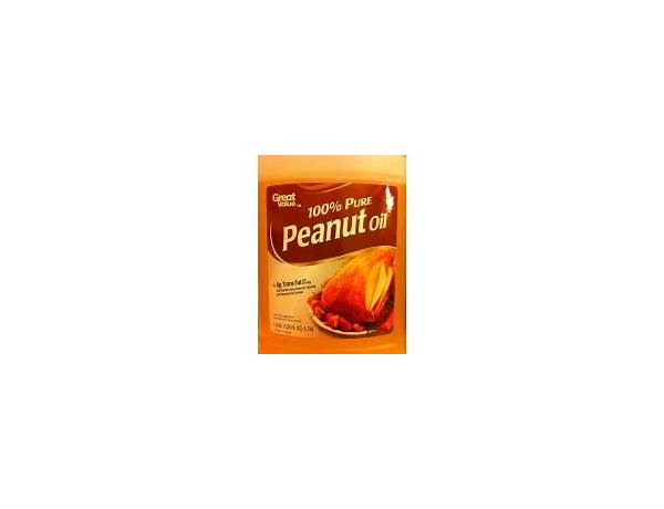 100% pure peanut oil food facts