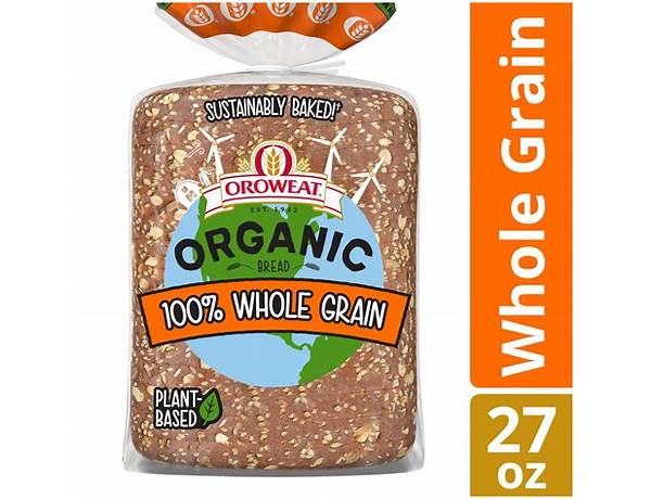 100% whole wheat bread, whole wheat food facts