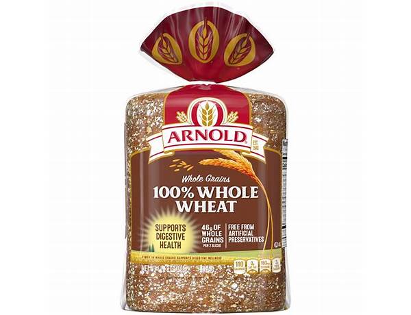 100% whole wheat bread, whole wheat ingredients