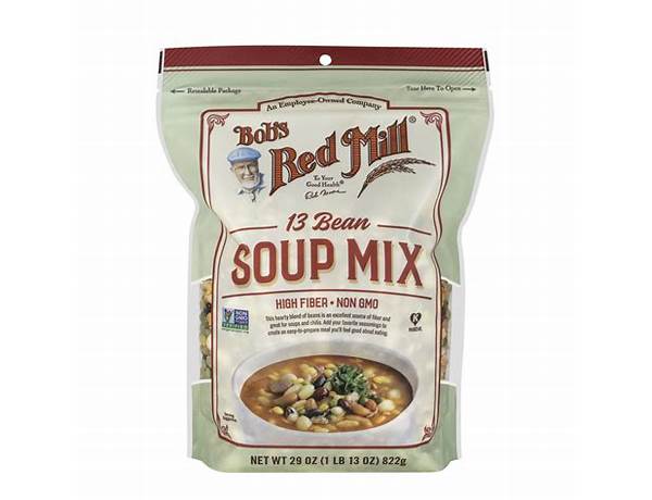 13 bean soup mix food facts