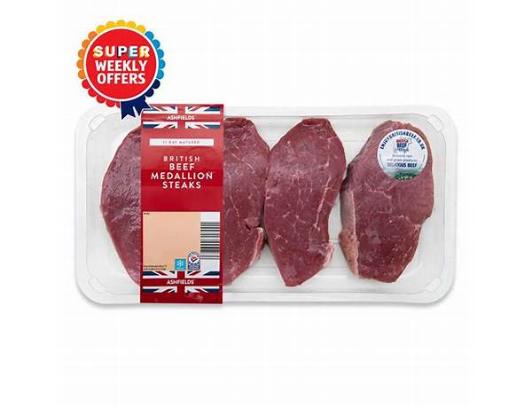 21 day matured british beef medallion steak ingredients