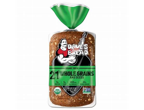 21 whole grain bread food facts