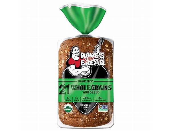 21 whole grain bread ingredients