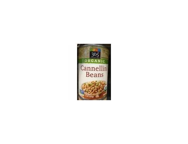 365 everyday value, organic cannellini beans food facts