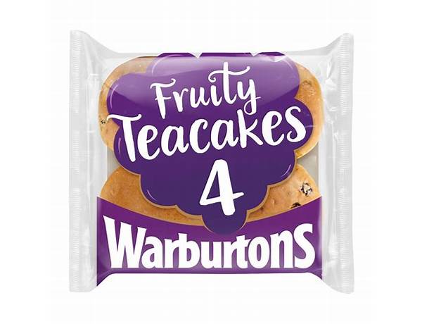 4 fruity teacakes - food facts