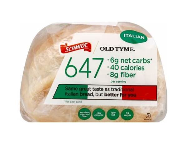 647 italian bread food facts