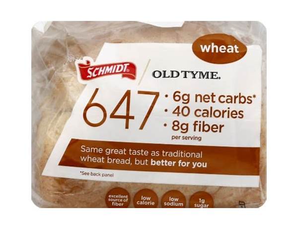 647 rye bread food facts