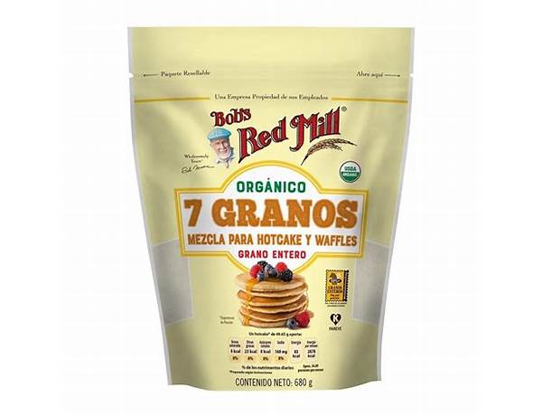 7 granos mezcla para hotcakes y waffles grano entero food facts
