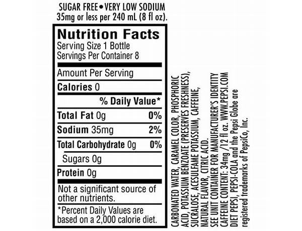 8 oz food facts