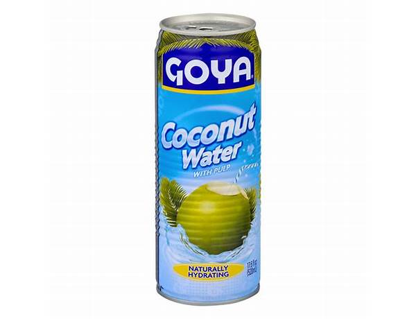 80% coconut water with pulp food facts