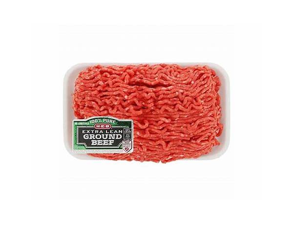 96% extra lean ground beef ingredients