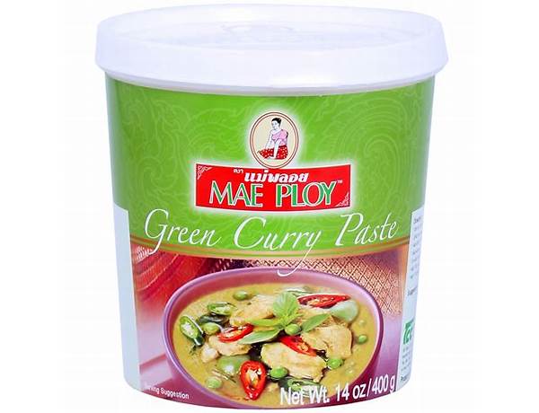A taste of thai, green curry paste ingredients