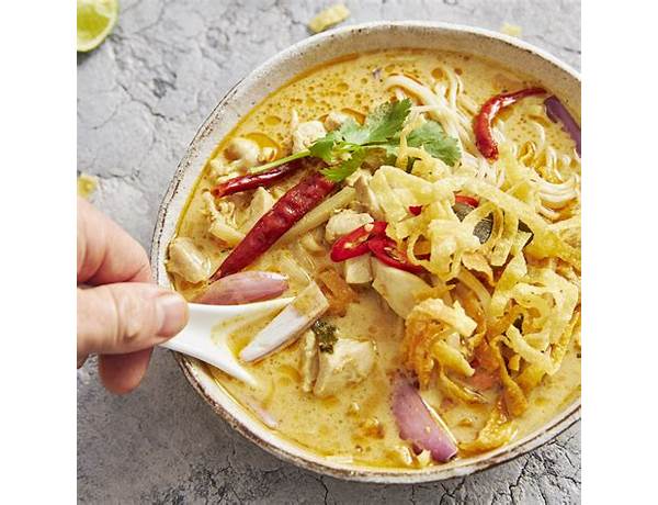 A taste of thai, quick meal yellow curry noodles food facts