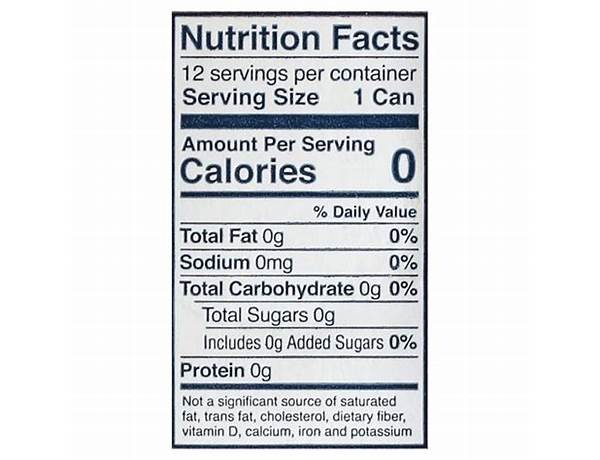 Aaaa nutrition facts