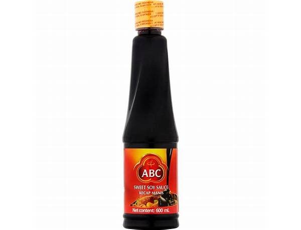 Abc sweet soy sauce 600ml ingredients