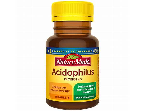 Acidophilus ingredients
