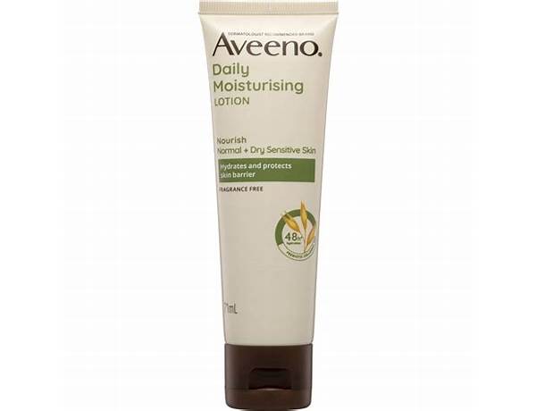 Active naturals daily moisturizing lotion nutrition facts