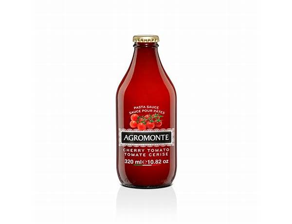 Agromonte, ready cherry tomato sauce food facts