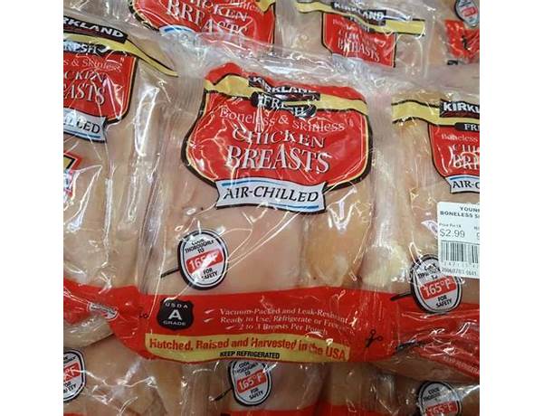 Air chilled chicken breast nutrition facts