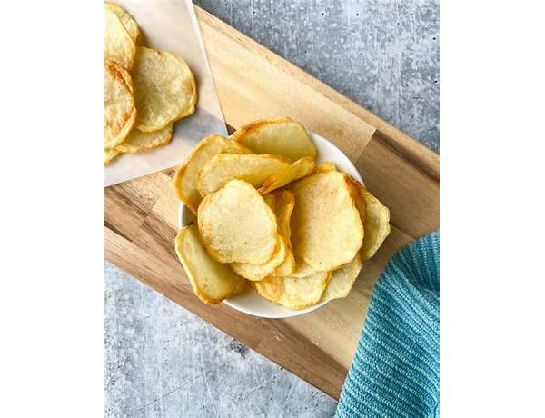 Air fried sea salt and vinegar potato chips food facts