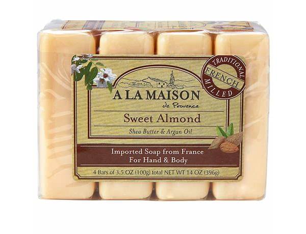 Ala maison sweet almond soap nutrition facts