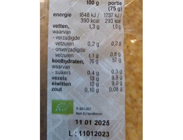 Albert heijn nutrition facts