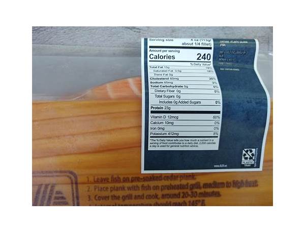 Aldi nutrition facts