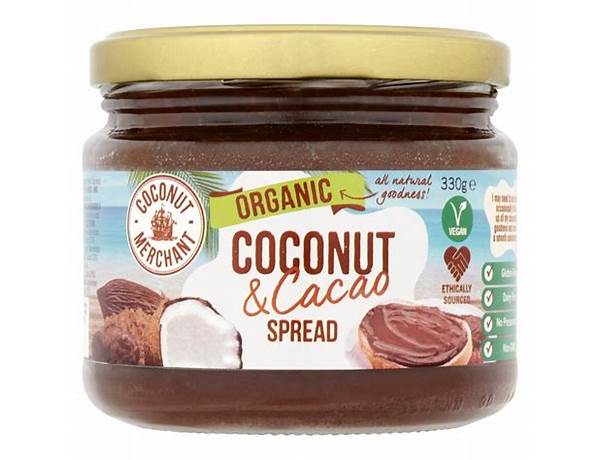 All natural coconut spread ingredients