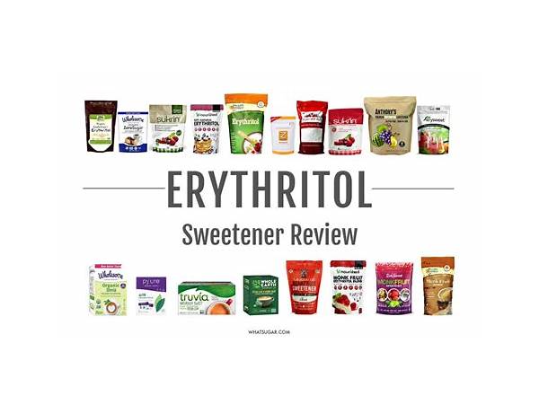 All natural erythritol ingredients