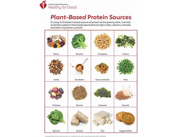 All plants protein nutrition facts