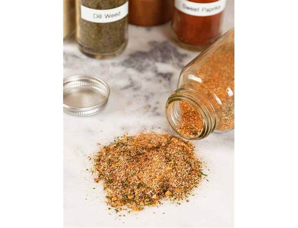 All purpose seasoning blend food facts