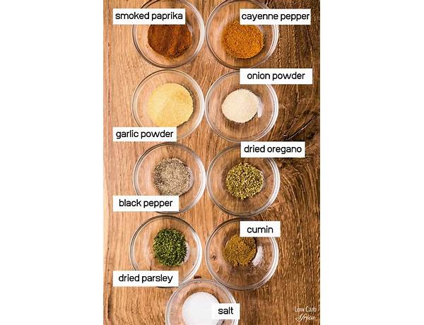 All purpose seasoning blend ingredients