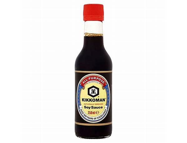 All-purpose kikkoman® soy sauce traditionally brewed food facts