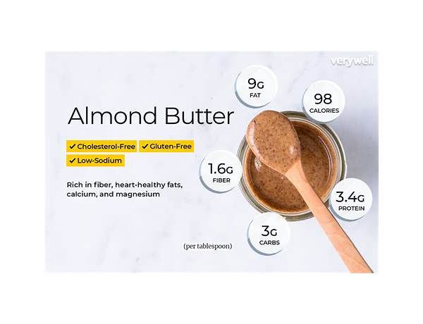 Almond butter with everything food facts