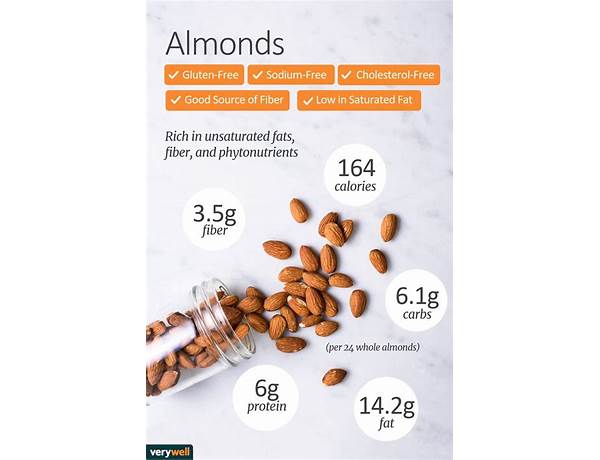 Almond protein nutrition facts