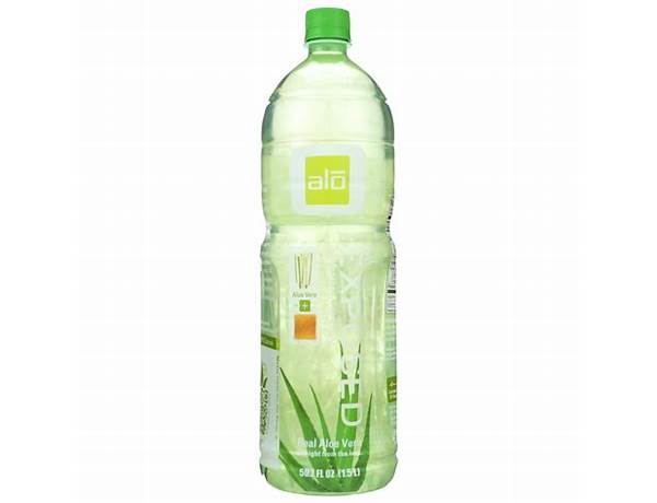 Alo original exposed aloe vera drink food facts