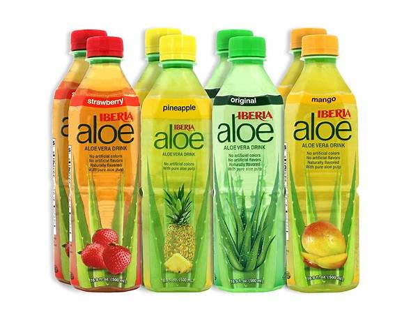 Aloe vera with pulp ingredients