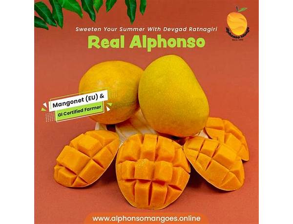 Alphonso mango ingredients