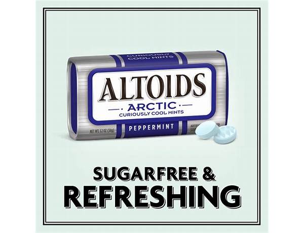 Altoids: peppermint food facts