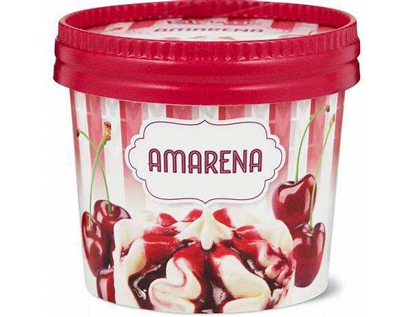 Amarena glace 150ml food facts