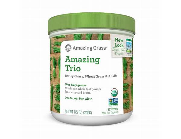 Amazing trio ingredients