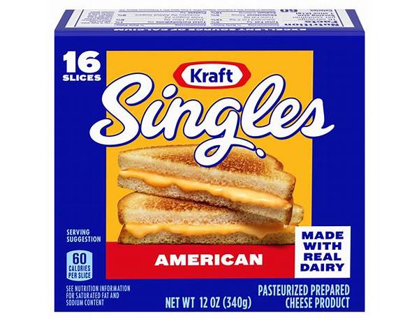 American cheese singles food facts