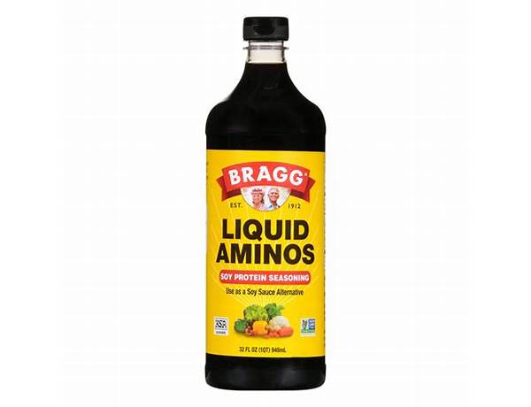 Aminos liquid all purpose seasoning food facts