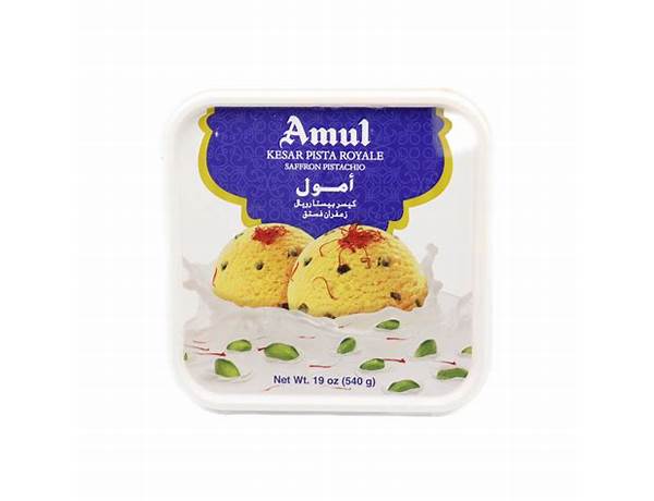 Amul kesar pista royale ingredients